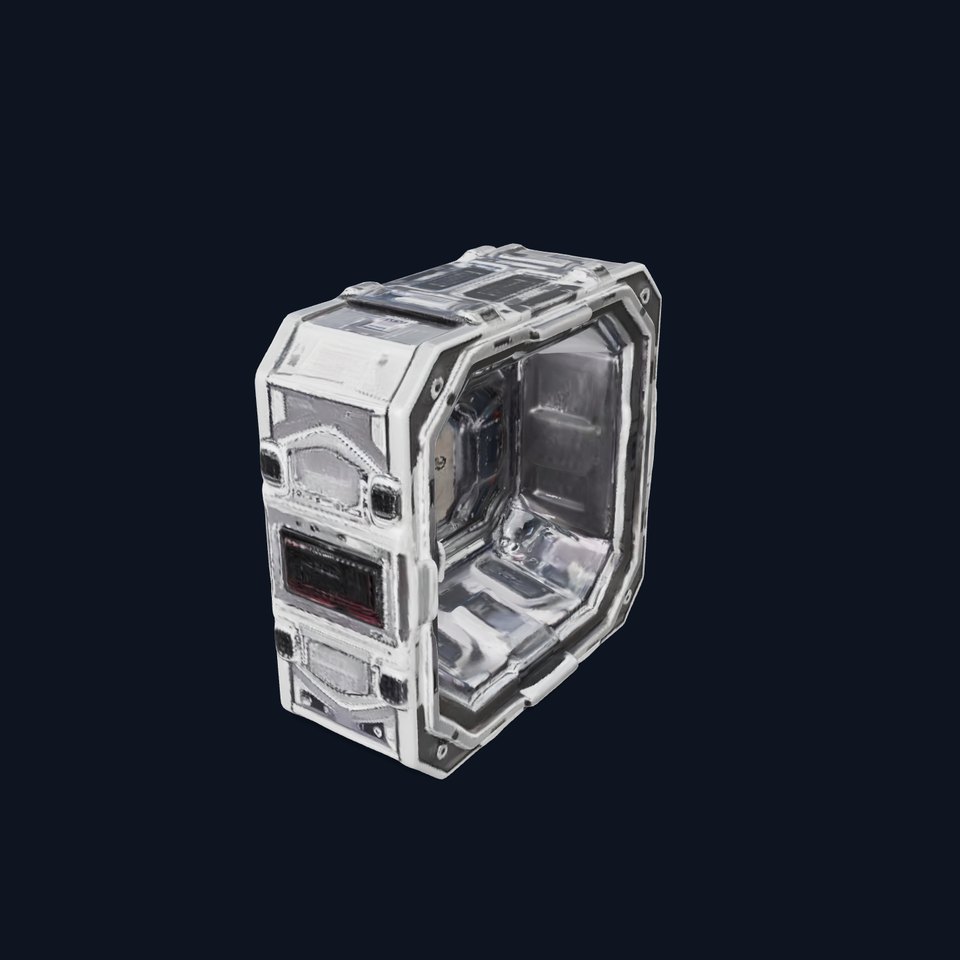 SciFi Corridor Interior Model Pack